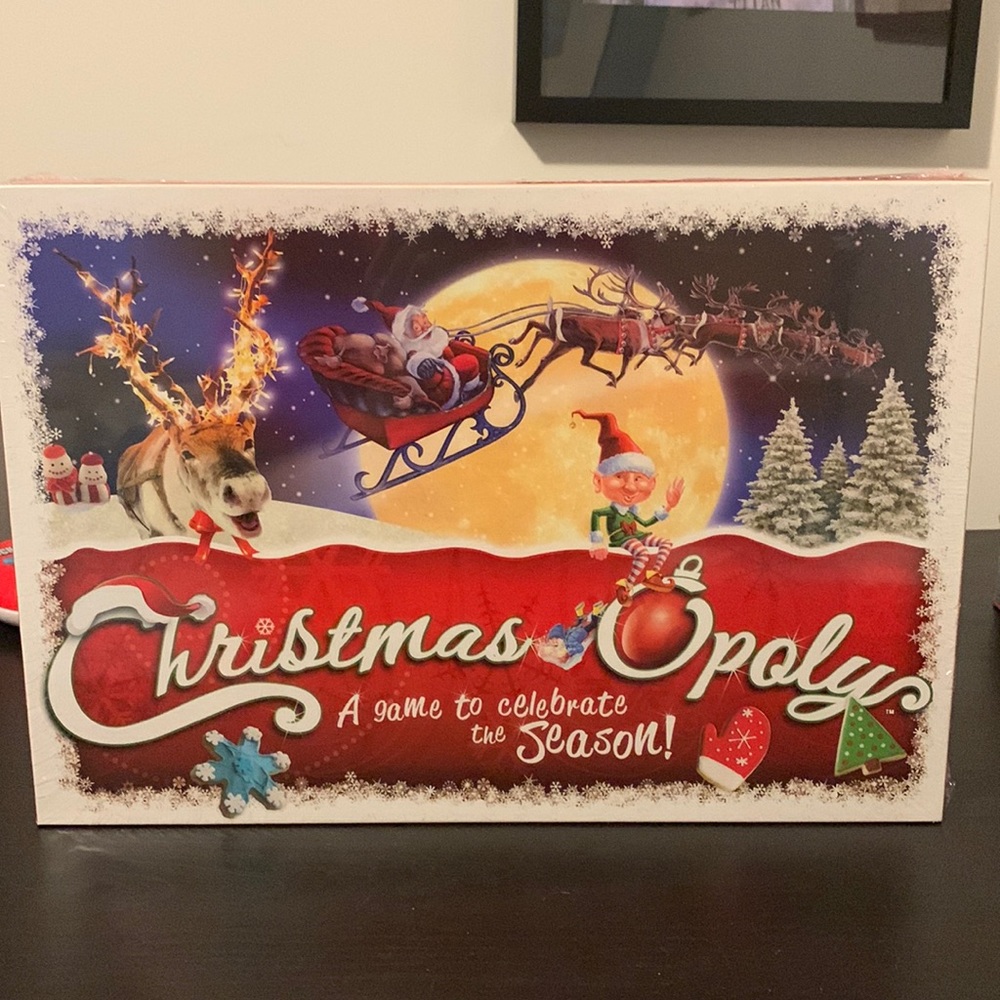 Christmas o poly board game